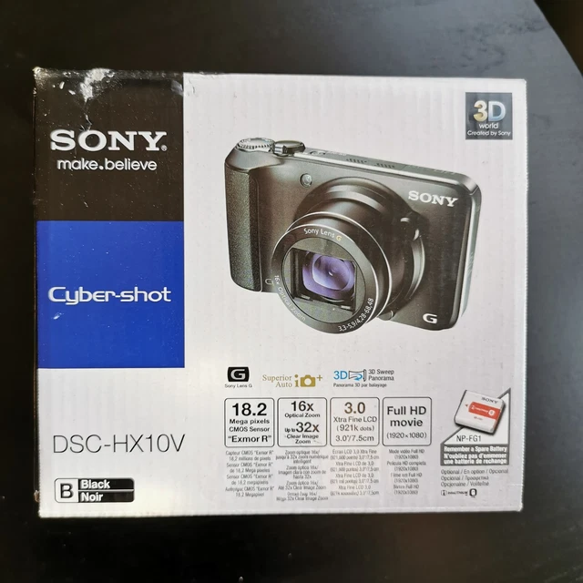 Fotocamera Digitale Sony Cyber-Shot DSC-HX10V 18,2 Mpx Full HD LCD Case