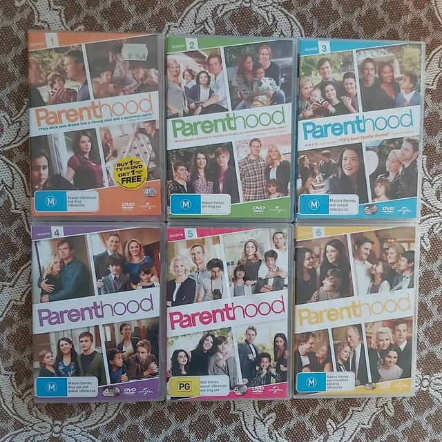 PARENTHOOD THE COMPLETE Series Season 1-6 1 2 3 4 5 6 DVD