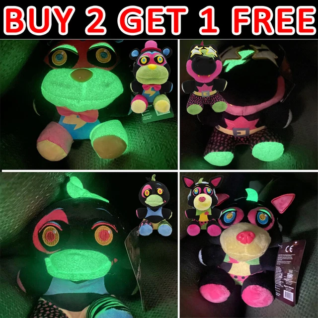 FIVE NIGHTS AT Freddy's FNAF Horror Game Luminous Plush Toys Kid