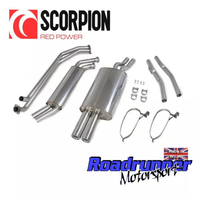 Scorpion BMW 325 E30 Exhaust 89-91 Stainless Steel System Full & Downpipe SBM016