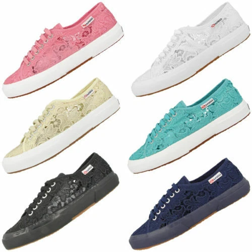 Superga con deals pizzo
