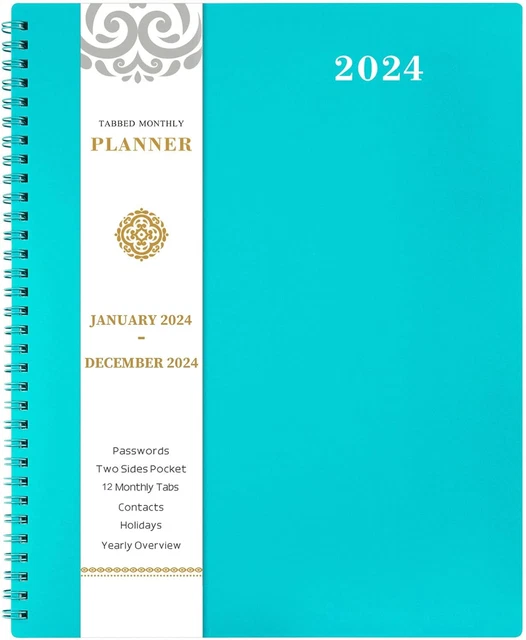 2024 MONTHLY PLANNER/CALENDAR Monthly Planner 2024 Jan. 2024 Dec