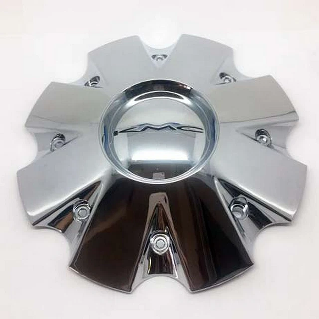 Kmc Kmc Cap Km651 Slide Chrome W/Black Logo - 841L210C1