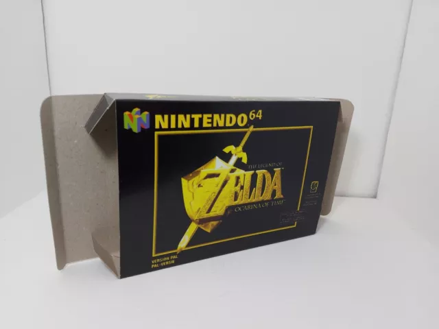 The Legend of Zelda Ocarina of Time - Nintendo 64 - Pal - Nintendo - Only Box