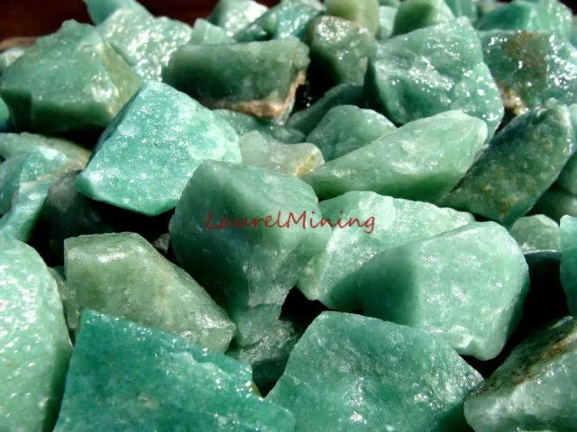 Natural GREEN QUARTZ AVENTURINE - 2000 CARAT Lots - Good Quality Rough Rock