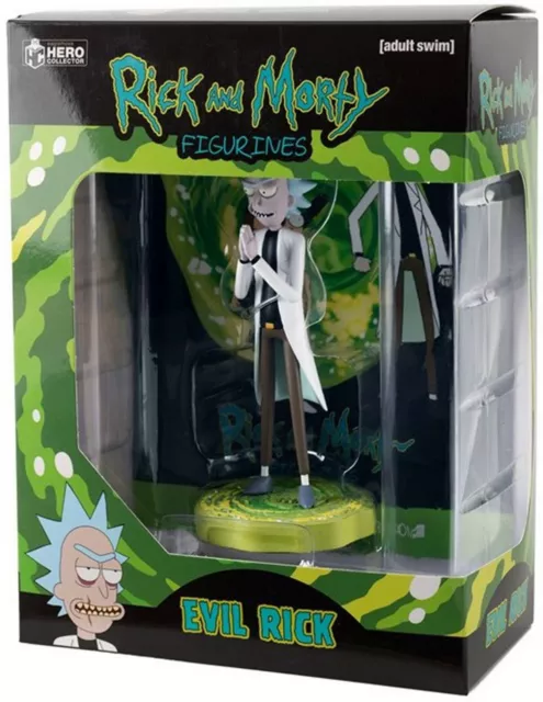 Rick And Morty - Evil Rick - Figur Actionfigur HERO Collector 13 cm Groß