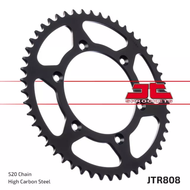 New Jt Rear Steel Suzuki / Kawasaki Sprocket 520 Chain Series  39T  Jtr808.39