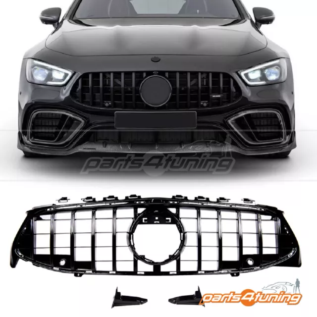 MERCEDES BENZ CLA W118 C118 2019-On FRONT GRILLE BLACK GT PANAMERICANA STYLE