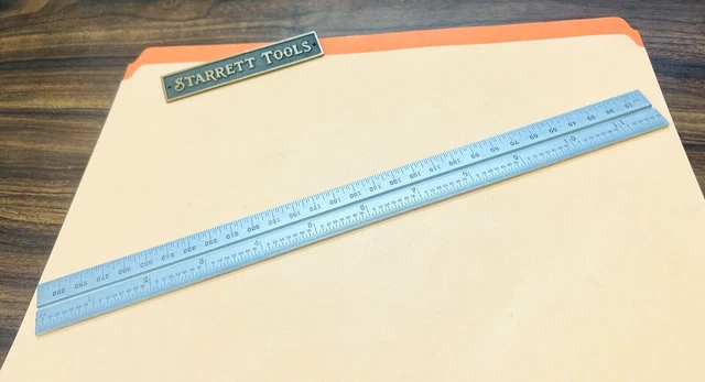 STARRETT No.CB300-36  Blade for Combination Squares, Sets & Bevel Protractors.