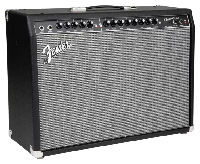 Fender Champion 100 W Gitarren-Verstärker Combo E-Gitarre 2x12" Speaker Amp Neu