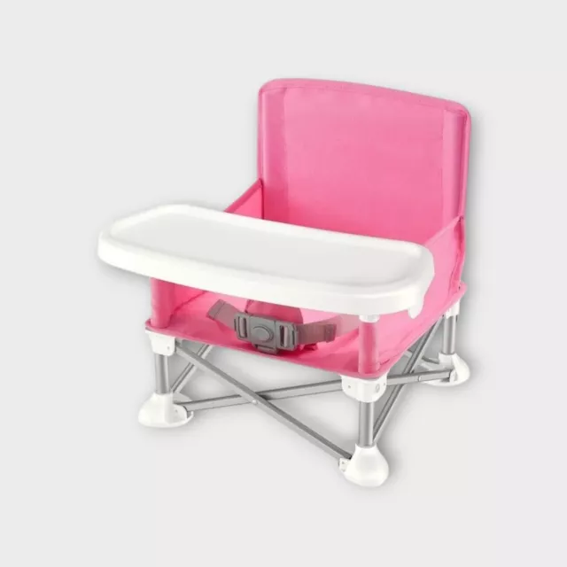 SereneLife SLBS66P - Baby/Toddler Booster Seat Feeding Chair, Portable/Foldable