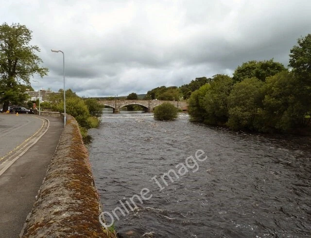 Photo 6x4 River Cree Newton Stewart Picture of the Cree upstream towards  c2011