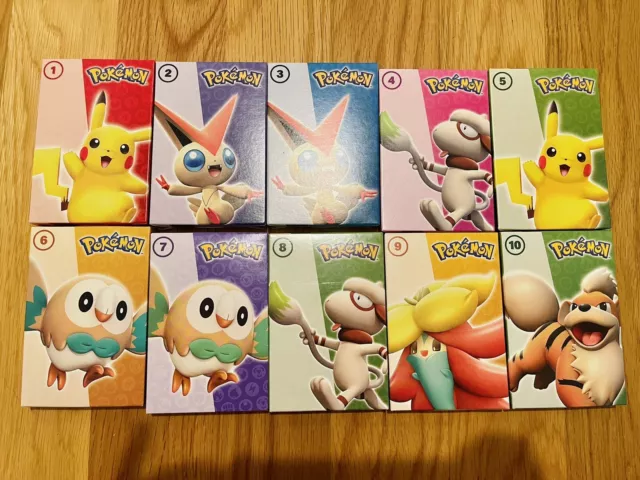 Pokemon McDonald's Fast Food & Cereal Premiums for sale