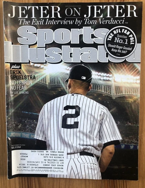 SPORTS ILLUSTRATED MAGAZINE Special Edition Jeter on Jeter Yankees 9/29 ...
