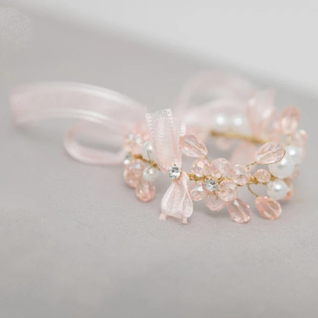 Baile de graduación Corsage en muñeca muñeca flores boda rosa