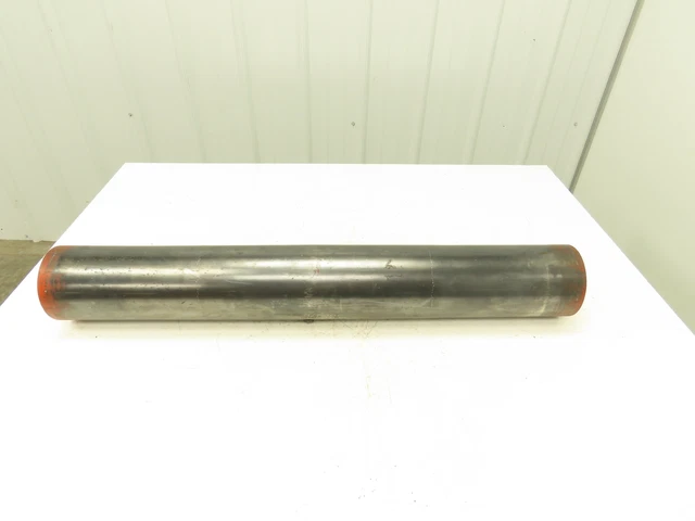Automotion Conveyor 5"x 34.5" Crowned Drum Roller Drive Pulley Bearing Hub Bore