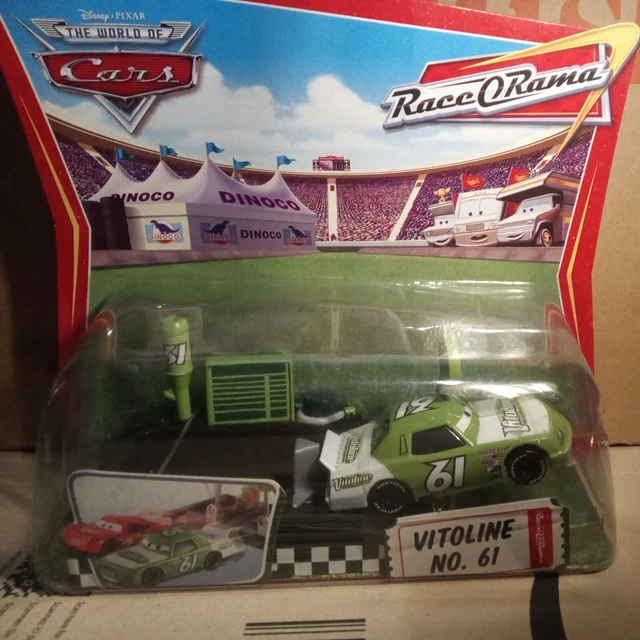 DISNEY PIXAR CARS Race O Rama Pit launcher Vitoline no. 61 £20.00 ...