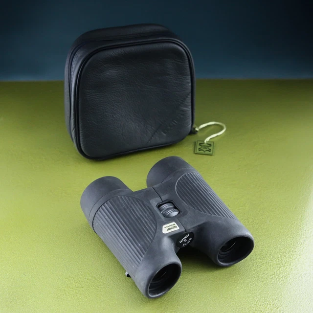8 x 32 B black Docter BINOCULARS, near MINT (Carl Zeiss Jena) rubber hunter ☆☆☆☆