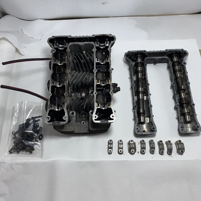 CYLINDER HEAD VALVES camshaft valve cover Yamaha XS 750 XS750 type 1T5