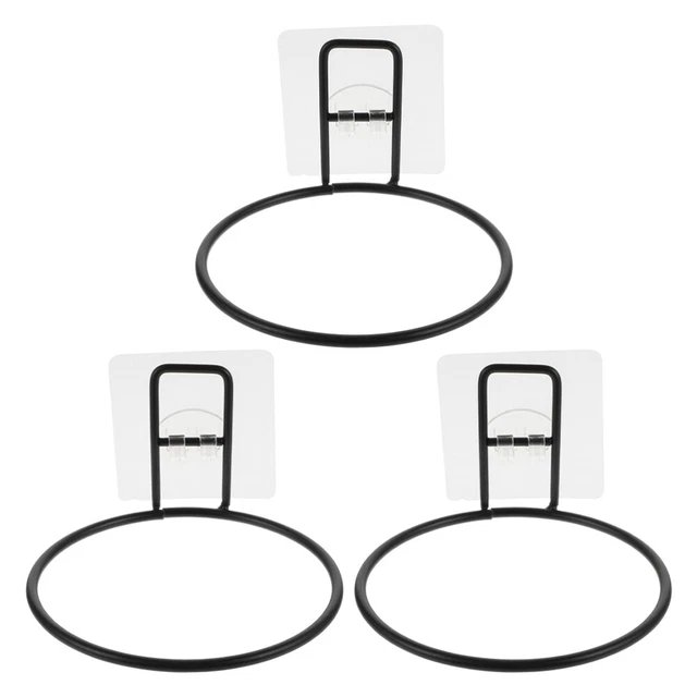 1 Set di Creative PET Hanging Food Basin Basin Racks Punch Telaio parete grat