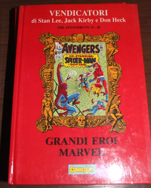 Vendicatori  Ii - Grandi Eroi Marvel Comic Art - Cartonato Nuovo!!!