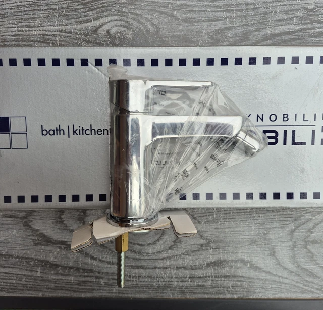 Wiesbaden Wes Mitigeur lavabo monotrou bec tournant inox - 24.3712