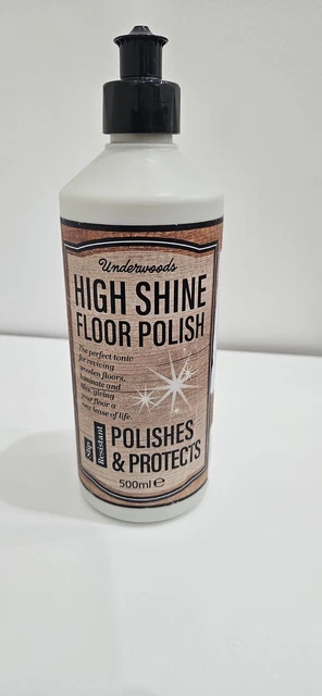 UNDERWOODS HIGH SHINE Floor Polish Slip Resistant, 500Ml #6 £11.12 ...