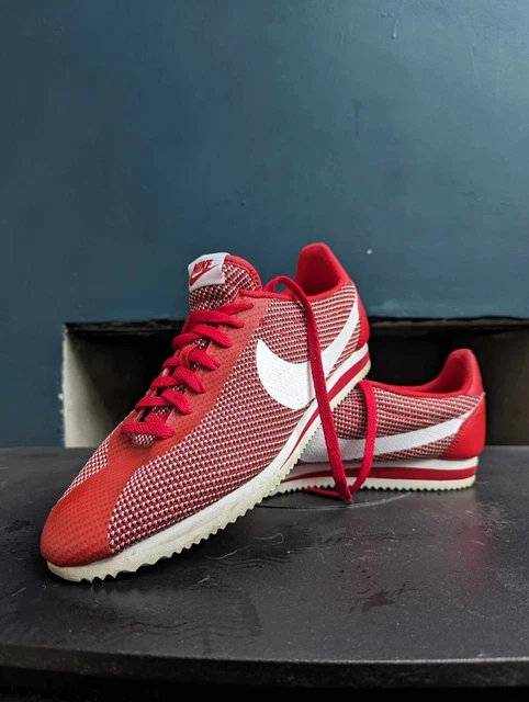 MENS NIKE CORTEZ Classic Trainers Size 10 Uk 45 Euro 28.99