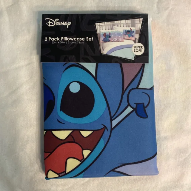 Disney LILO And Stitch Stay Weird 2 Pack Pillowcase Set