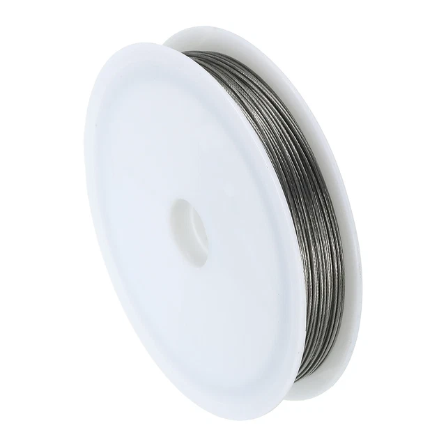 Filo Per Gioielli In Alluminio - 3 Rotoli Da 22m Oro Rosa E Argento - Foto 12