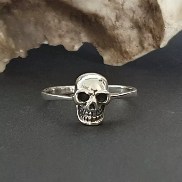 Totenkopf Ring Silber 925 Skull Silberring