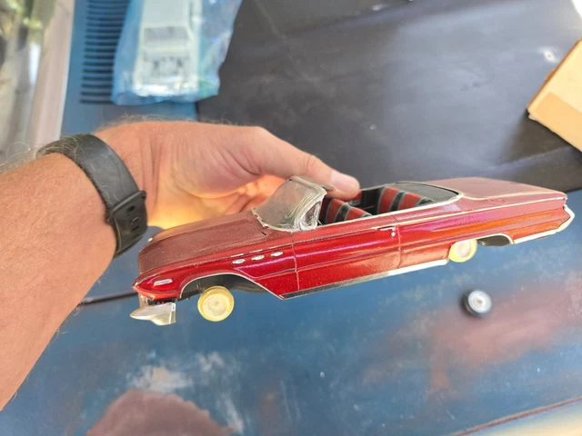 自動車 3in1 1960 convertible kit Vintage 1960 AMT 3 in 1 Customizing Convertible Model Kit