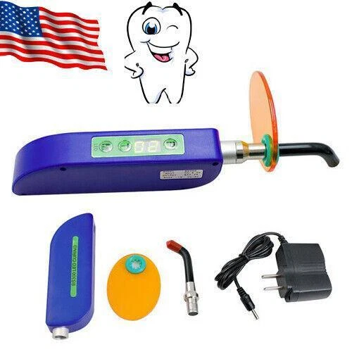 Lampe à Polymériser LED Dentista Sans Fil - 1800 MW - 3 Secondes - Approuvée FDA - Neuf