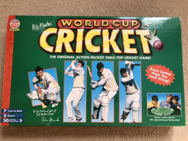 Mike Atherton’s World Cup Cricket Table Top Game Peter Pan