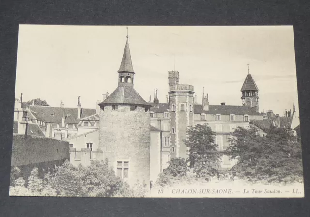 Cpa 1904-1906 Carte Postale 71 Chalon-Sur-Saone Saone-Et-Loire Tour Saudon