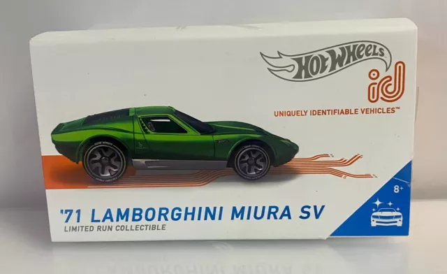 1/64 Heissräder Id 1971 '71 Lamborghini Miura Sv 2. Ausgabe Neuwertig Verpackt Unbenutzt