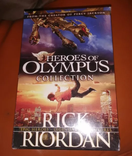 The Heroes of Olympus by Rick Riordan The Complete 4 Books Collection Box Set