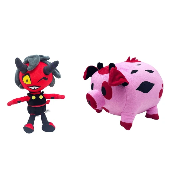 HAZBIN HOTEL FAT Nuggets Plush Plushie Helluva Boss Pig Anime ...