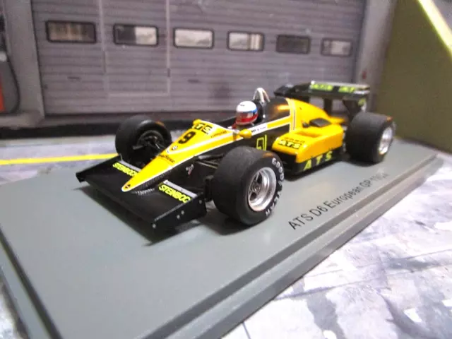 F1 ATS D6 BMW Turbo European Brands GP  1983 #9 Winkelhock Steinbock Spark 1:43