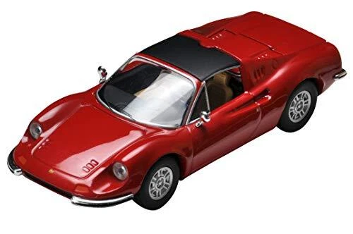 TOMICA LIMITED VINTAGE NEO 1/64 Ferrari Dino 246GTS Convertible Red/Black Japan