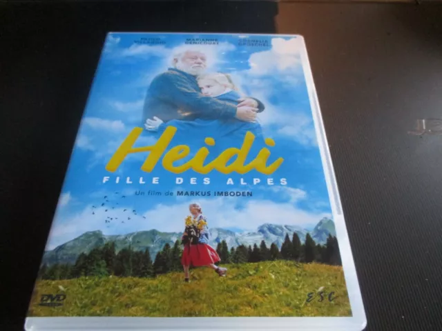 DVD NF "HEIDI FILLE DES ALPES" Paolo VILLAGGIO Marianne DENICOURT / film enfants