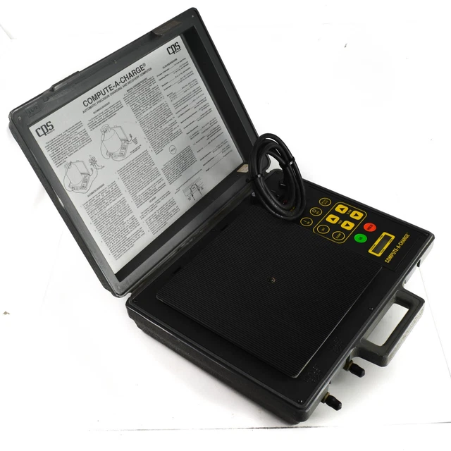 CPS CC700 Compute-a-Charge Refrigerate Recovery System Programable