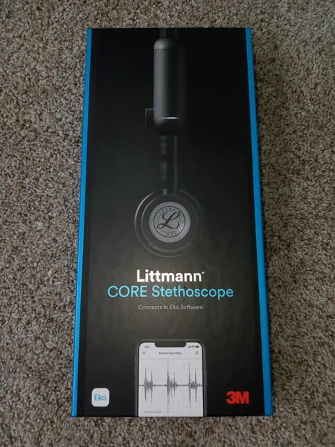 3M Littmann CORE Digital Stethoscope - Black (8480)