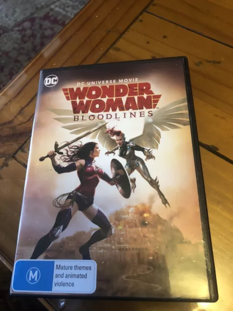 NEW SEALED! DC Universe Movie Wonder Woman: Bloodlines (Blu-ray Disc)