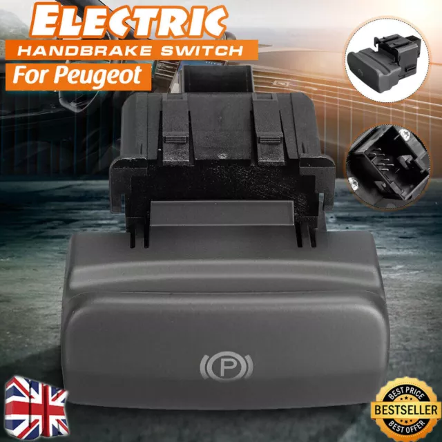 Electronic HandBrake Switch Parking Brake For Peugeot 3008/5008 470706 470702 GB