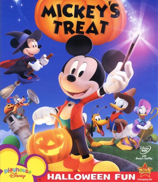 MICKEY MOUSE CLUBHOUSE: Mickeys Treat 2007 Halloween movie, new DVD ...