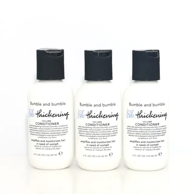 BUMBLE & BUMBLE Thickening Volume Conditioner 2 oz (Pack of 3)