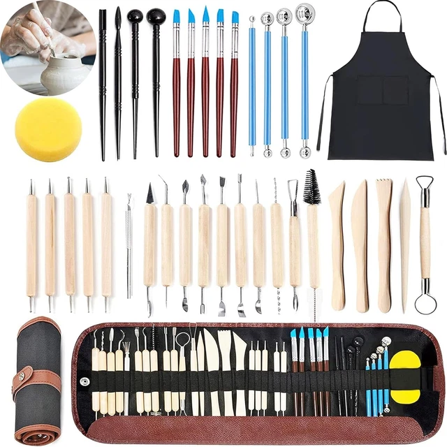 Kit 10 Attrezzi Per Modellare Fondente E Argilla In Silicone - Strumenti Professionali Per Scultura Fai Da Te - Foto 11