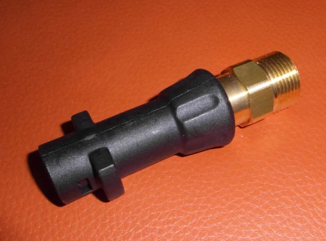 Adaptateur à Baïonnette Pour Kärcher - Entrée Baïonnette, Sortie M22 X 1,5 IG - Pour Raccorder Pistolets Et Lances Haute Pression