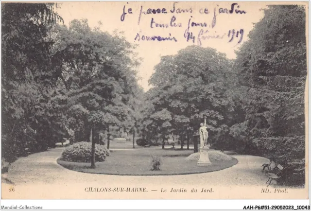 AAHP6-51-0530 - CHALON-SUR-MARNE - Le Jardin du Jard